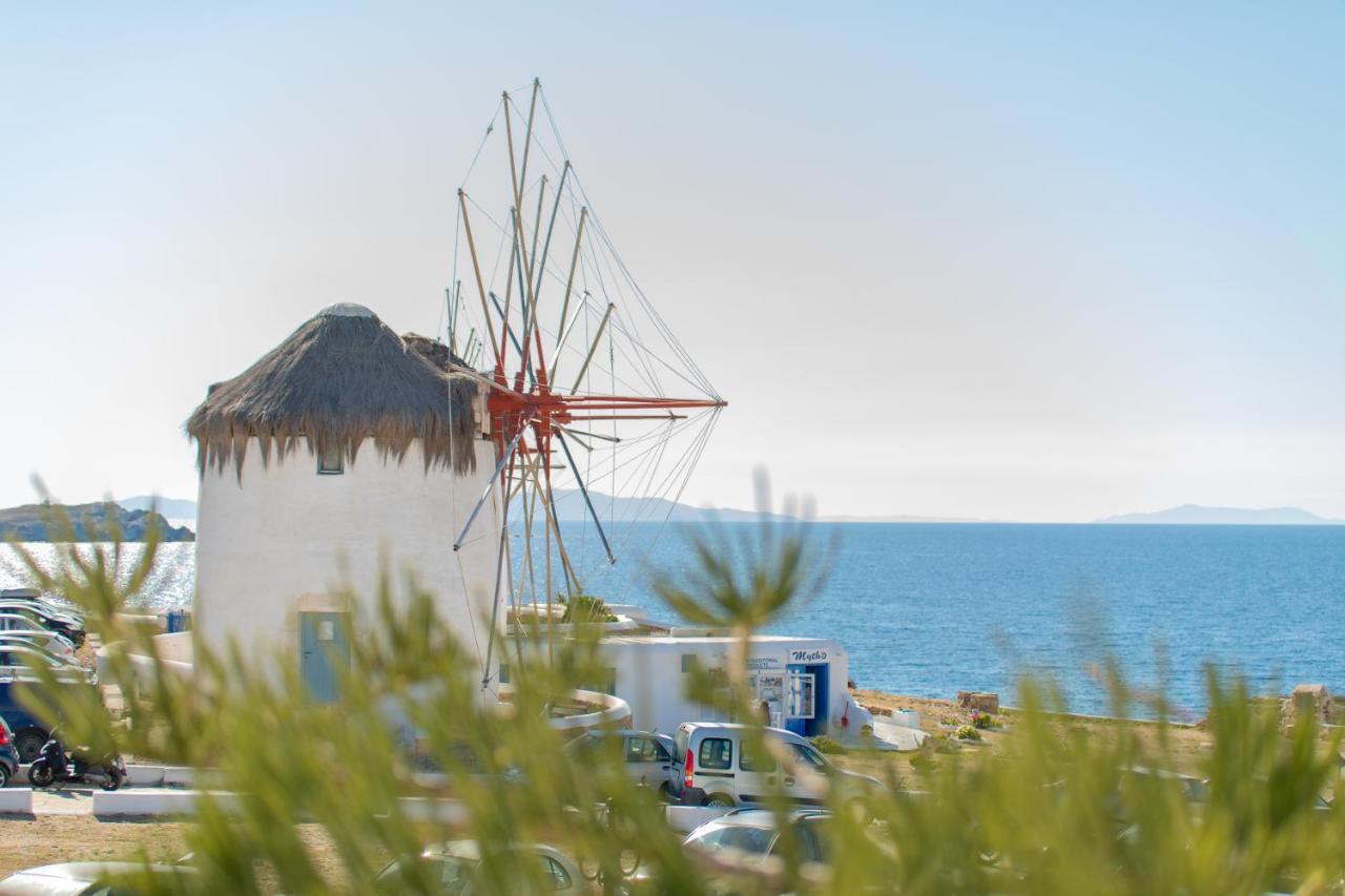 Whitelist Loft In Mykonos Town Apartman Megáli Ámosz Kültér fotó