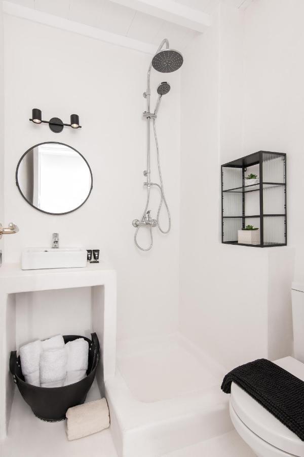 Whitelist Loft In Mykonos Town Apartman Megáli Ámosz Kültér fotó