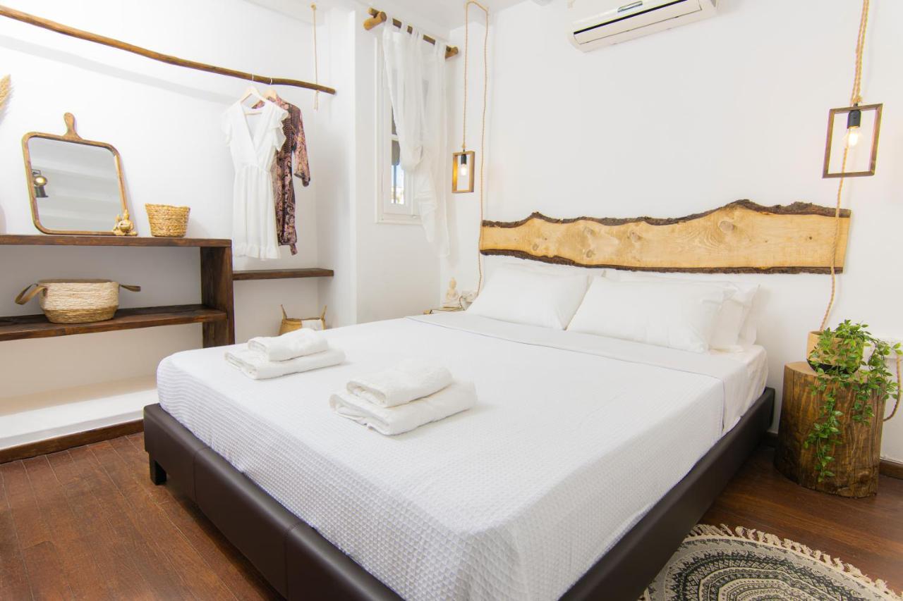 Whitelist Loft In Mykonos Town Apartman Megáli Ámosz Kültér fotó
