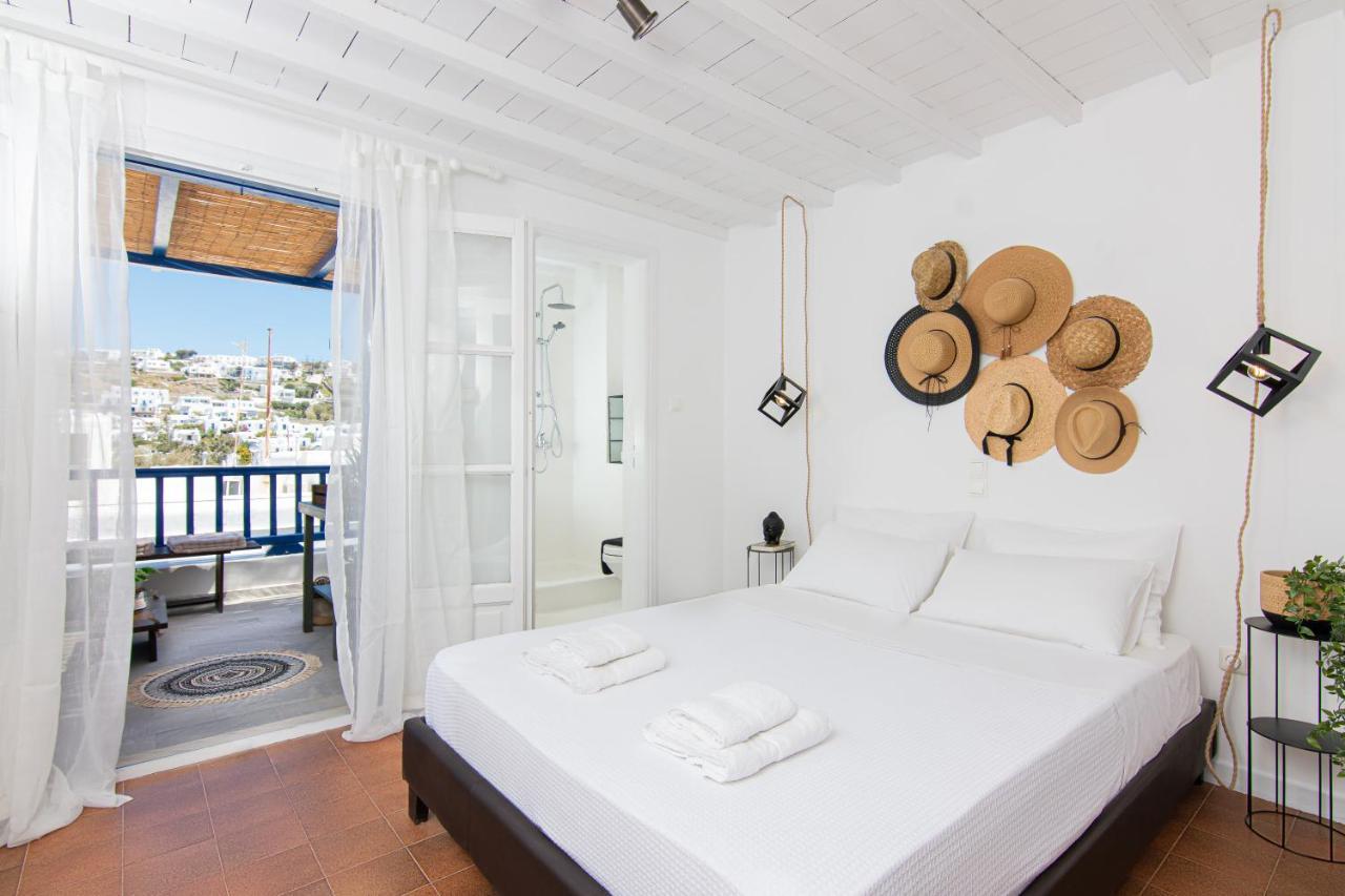 Whitelist Loft In Mykonos Town Apartman Megáli Ámosz Kültér fotó